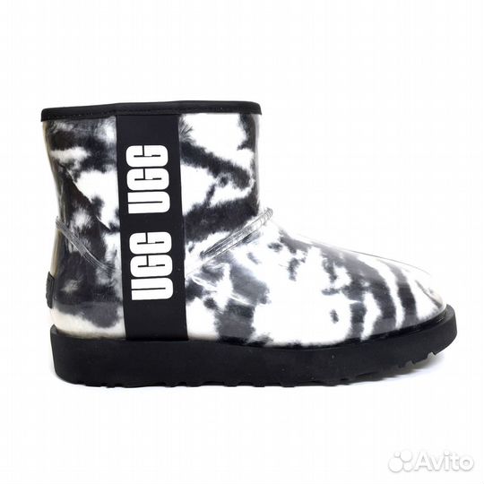 Ugg Classic Clear Mini Marble Black
