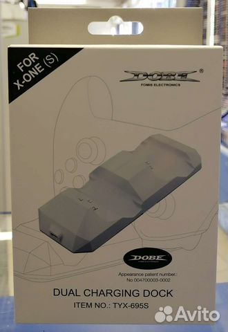Док. Станция Xbox One + 2Акб Белый