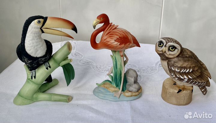 Статуэтки фарфоровые птицы goebel