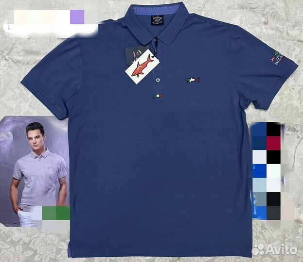 Мужское polo paul shark