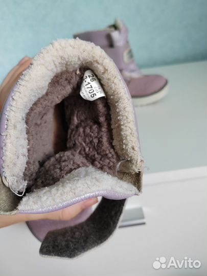 Сапоги зимние для девочки