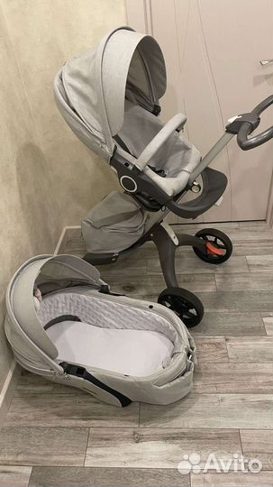 Коляска Stokke Xplory v5. люлька + Прогулка