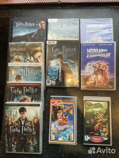 Диски DVD, PC и PSP