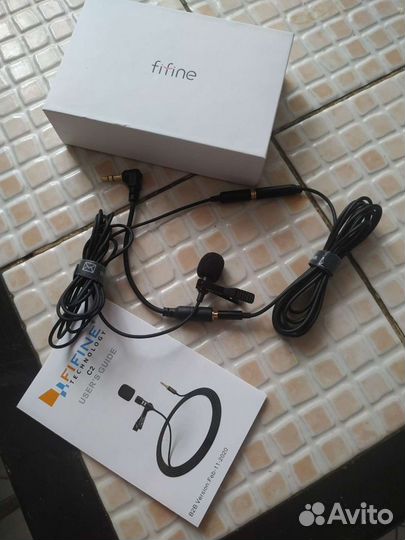 Петличный микрофон Fifine Lavalier