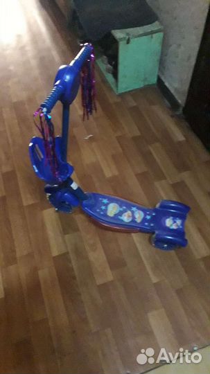 Самокат детский трехколесный бу