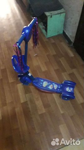 Самокат детский трехколесный бу