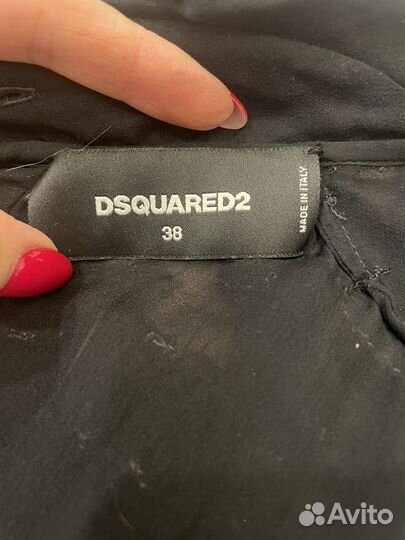 Блузка шелк Dsquared2