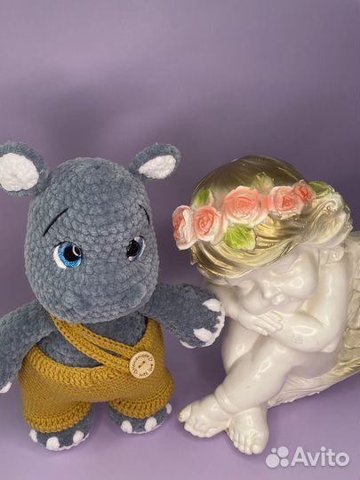 Игрушка бегемот