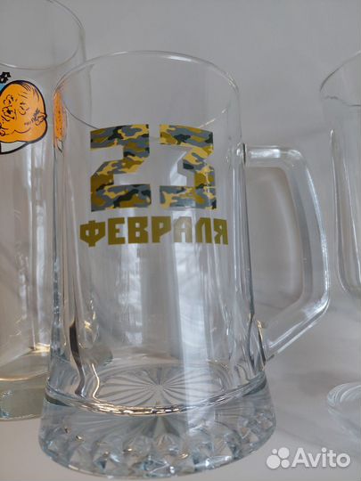 Кружка стекло