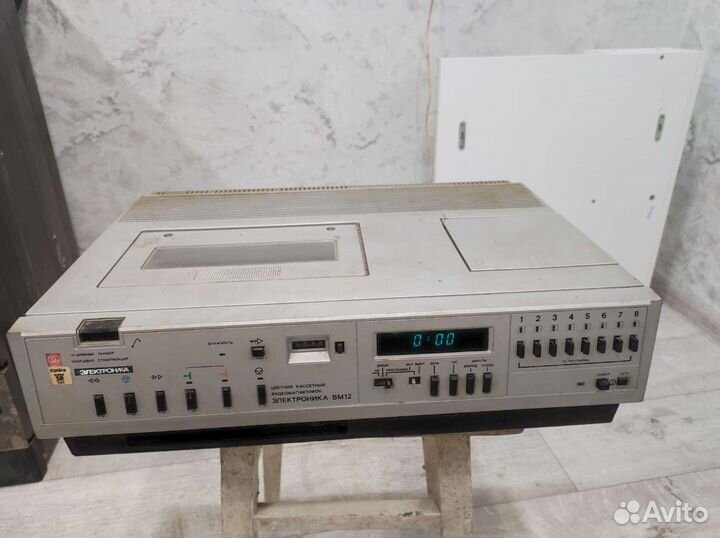 Видеомагнитофон электроника вм 12