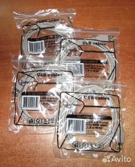 Кабель USB-2.0 Am / miniUSB B-5P 1,8m