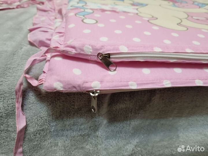 Бортики в детскую кроватку