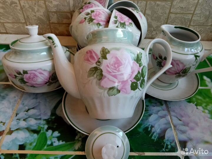 Чайный сервиз Дулево на 6 персон