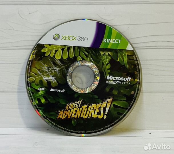 Диск Xbox 360: Kinect Adventures