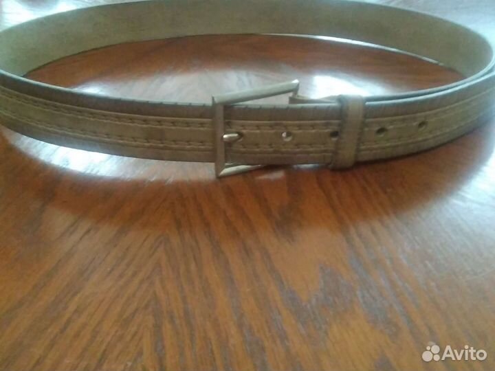 Мужской ремень из натуральной кожи