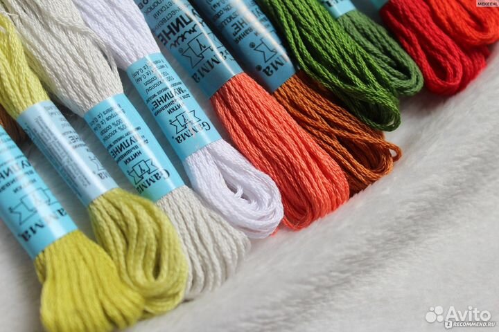 Нитки мулине Гамма
