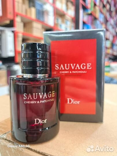Туалетная вода Sauvage Cherry & Patchouli