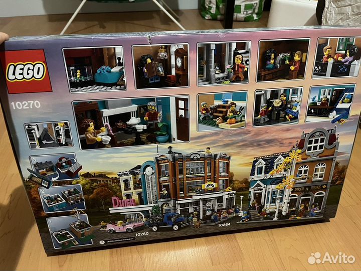 Lego Creator 10270 book shop книжный маназин