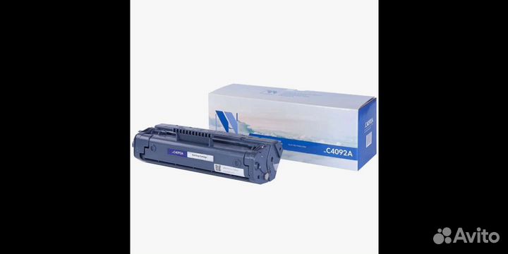 Картридж с4092а оригинальный заправленный
