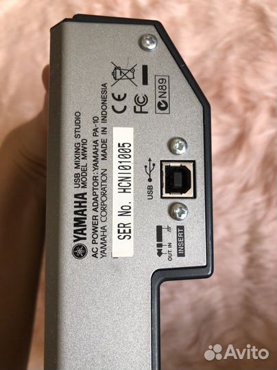Yamaha микшерный пульт