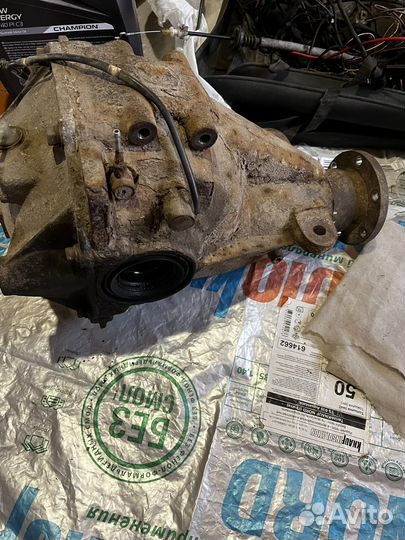 Редуктор с блокировкой pajero4 l68k 3.917