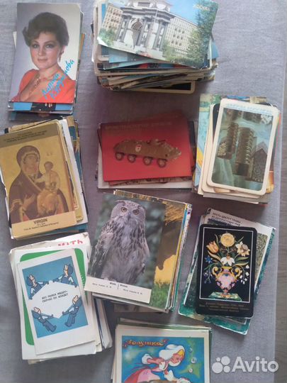 Календарики СССР