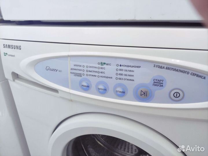 Стиральная машина Samsung S821 (с гарантией/узкая)