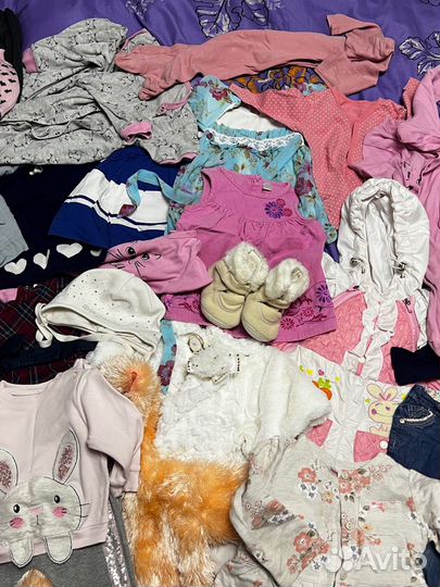 Вещи пакетом на девочку 6-12 месяцев