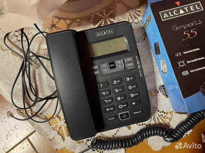 Телефон стационарный Alcatel новый