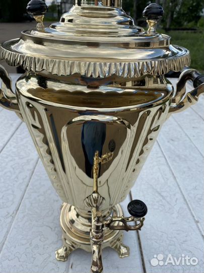 Самовар рюмкой,в пользование