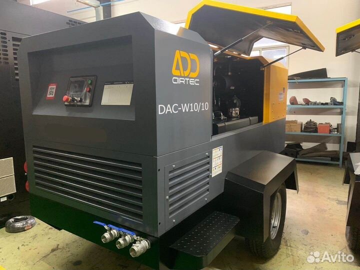 Компрессор дизельный винтовой 10 кубов