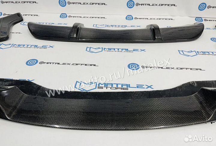 Обвес для BMW F15 Perfomance карбон, сплиттер