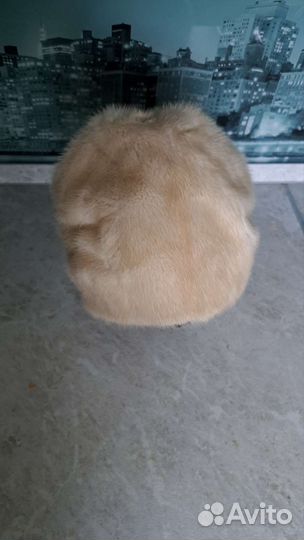 Шапка норковая женская