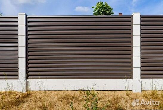 Забор жалюзи