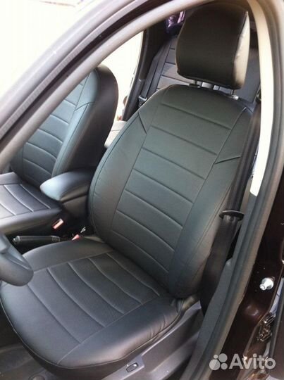 Чехлы Renault Duster Экокожа Автопилот