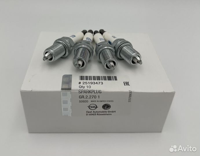 Свеча зажигания Опель A16-18XER