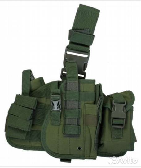 Кобура набедренная с подсумками