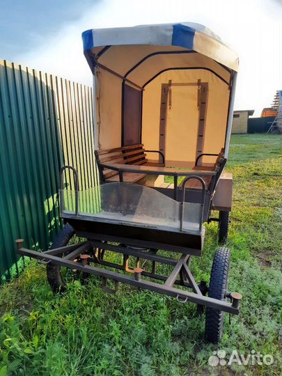 Карета для лошади, тачанка