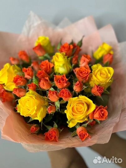 Живые цветы букеты розы с доставкой