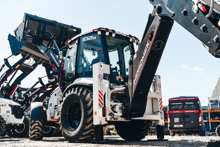 Экскаватор-погрузчик Hidromek HMK 102B, 2023