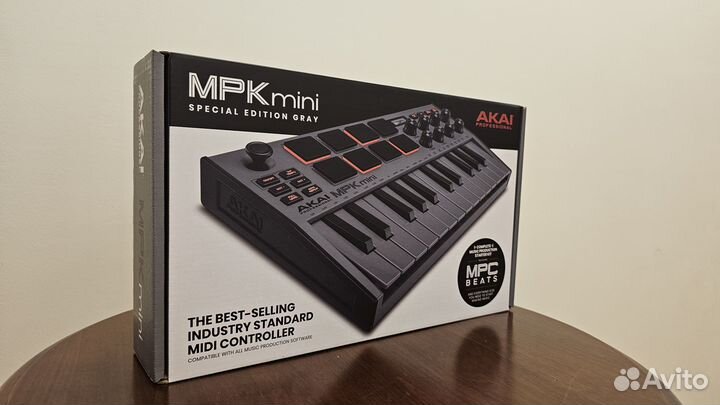 MPK mini 3 grey Akai midi-клавиатура (серая)