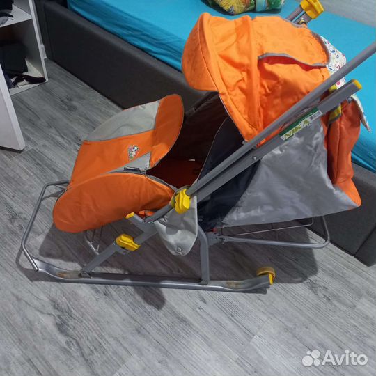 Коляска санки