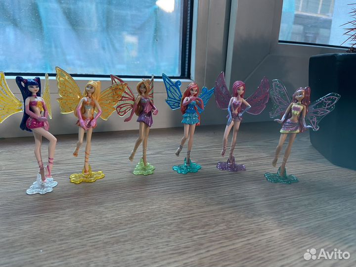 Винкс Winx Энчантикс фигурки Киндер