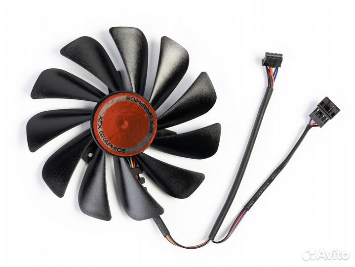 Вентилятор для видеокарт XFX RX580 RX570