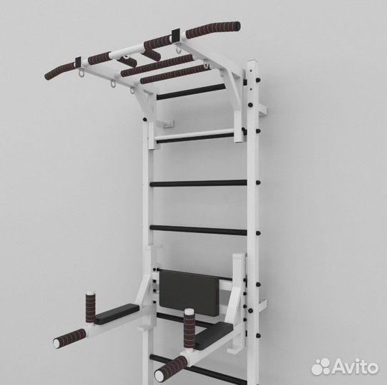 Шведская стенка+рукоход+брусья+скамья