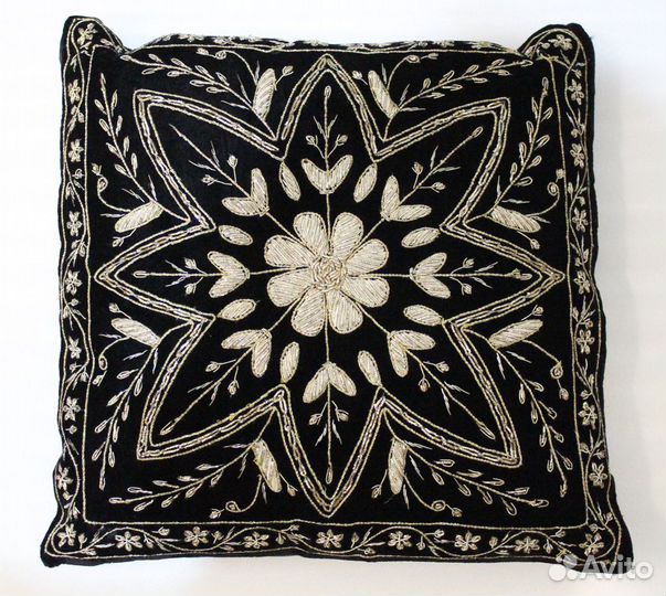 Чехол на подушку в восточном стиле бархат 2 шт