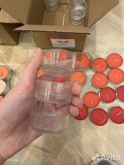 Свечи и подсвечники IKEA