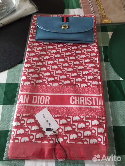 Набор кошелек+платок бренд