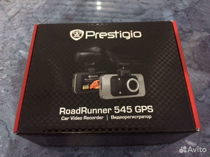 GPS Видеорегистратор Prestigio RoadRunner 545 WDR