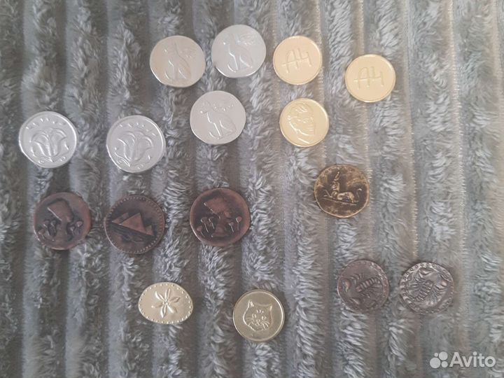 Монеты из магнита